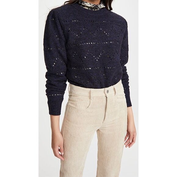 Isabel Marant Étoile Norma 100% wool Pullover in Midnight - Picture 5 of 12